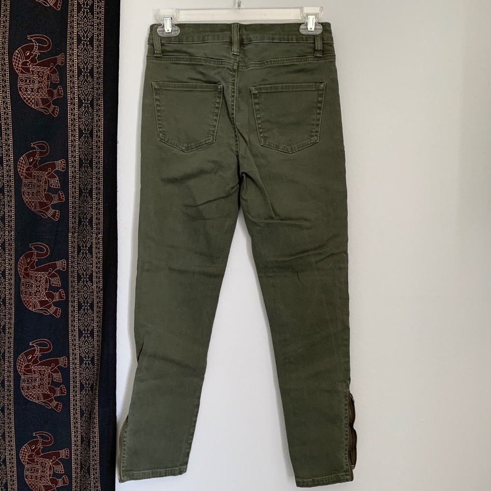Green army pants